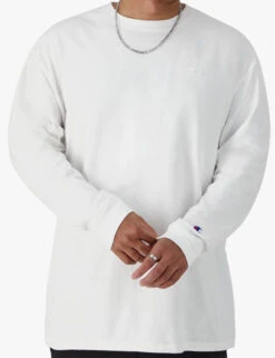 Champion Classic Long Sleeve Tee Shirt 3 Colors 3X, 3XT, 4X, 4XT, 5X 7 Champion Classic Long Sleeve Tee Shirt 3 Colors 3X, 3XT, 4X, 4XT, 5X -Big&Tall Outlet classiclswhite 59980.1706632411