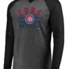 Fanatics Chicago Cubs Charcoal Long Sleeve Raglan Tee Shirt, 2XT, 3X, 3XT, 4X, 5X 2 Fanatics Chicago Cubs Charcoal Long Sleeve Raglan Tee Shirt, 2XT, 3X, 3XT, 4X, 5X -Big&Tall Outlet cubslsraglan 87758.1754071307