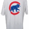 Majestic Chicago Cubs Walking Bear White Tee 3XT -Big&Tall Outlet cubswhitetee 50956.1613064884