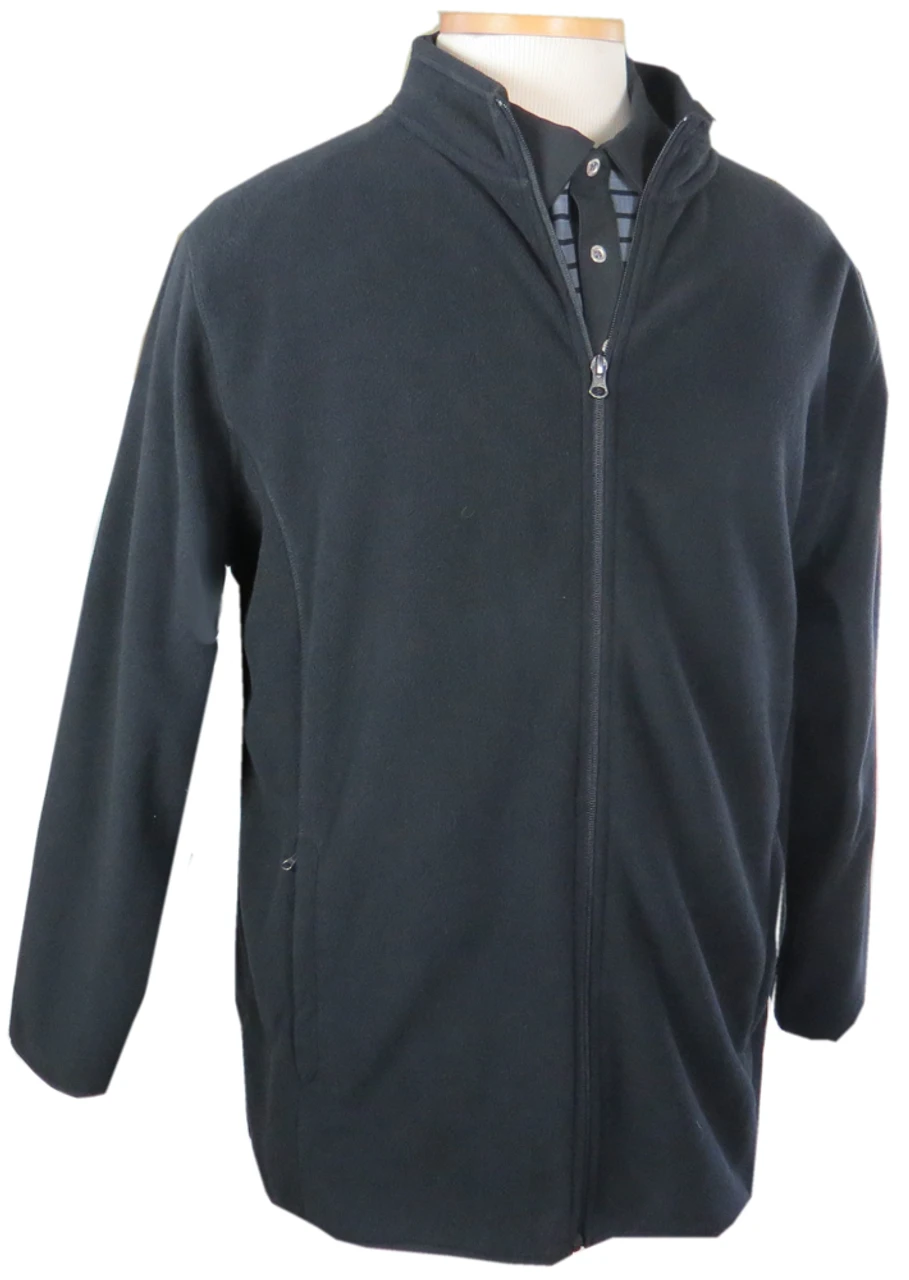 Essentials Full Zip Polar Fleece Jacket 2 Colors 2X, 2XT, 3X, 3XT, 4XT 3 Essentials Full Zip Polar Fleece Jacket 2 Colors 2X, 2XT, 3X, 3XT, 4XT