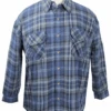 Falcon Bay Fleece Lined Button Front Flannel Shirt 3X