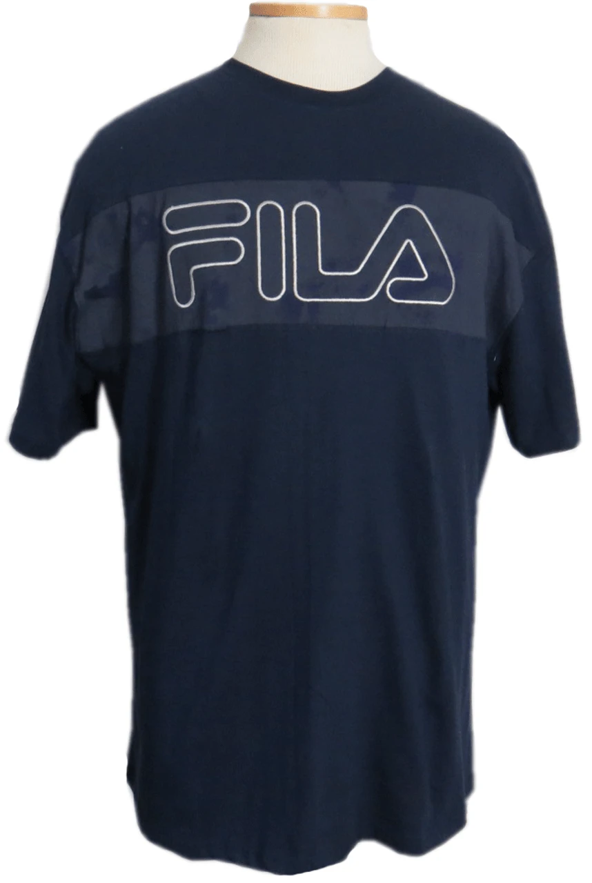 Fila Colorblock Chest Stripe Tee Shirt 3 Colors 2X, 2XT, 3X, 3XT, 4X, 4XT 5 Fila Colorblock Chest Stripe Tee Shirt 3 Colors 2X, 2XT, 3X, 3XT, 4X, 4XT - Image 3