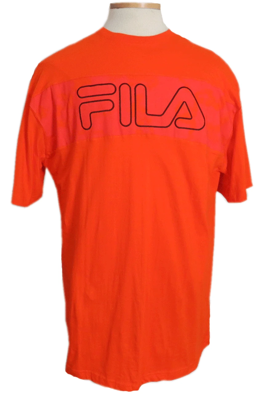 Fila Colorblock Chest Stripe Tee Shirt 3 Colors 2X, 2XT, 3X, 3XT, 4X, 4XT 4 Fila Colorblock Chest Stripe Tee Shirt 3 Colors 2X, 2XT, 3X, 3XT, 4X, 4XT - Image 2