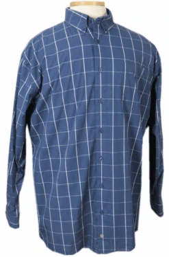 F/X Fusion Long Sleeve Sport Shirts 13 Patterns LT, 4XT, 5X, 5XT, 6X, 6XT -Big&Tall Outlet fusionbluecheck 35492.1694542439