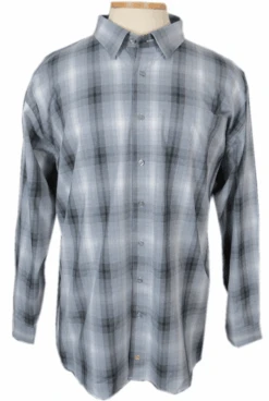 F/X Fusion Long Sleeve Sport Shirts 13 Patterns LT, 4XT, 5X, 5XT, 6X, 6XT -Big&Tall Outlet fusioncharcplaid 55846.1694542399