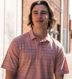 F/X Fusion Space Dyed Multi Color Polo 3 Colors XLT, 2X, 2XT -Big&Tall Outlet fxmultipoloorange 43198.1566413590