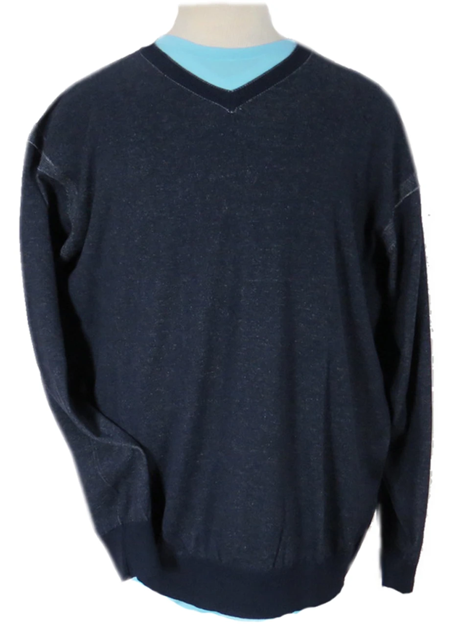 F/X Fusion V-Neck Sweater 2 Colors 2X, 4X, 4XT, 5X 4 F/X Fusion V-Neck Sweater 2 Colors 2X, 4X, 4XT, 5X - Image 2