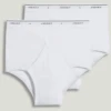 Jockey Classics White Briefs, 2 Pack, 38 Tall, 44 Tall, 50 Big -Big&Tall Outlet jockeywhitebriefs 86621.1669144374