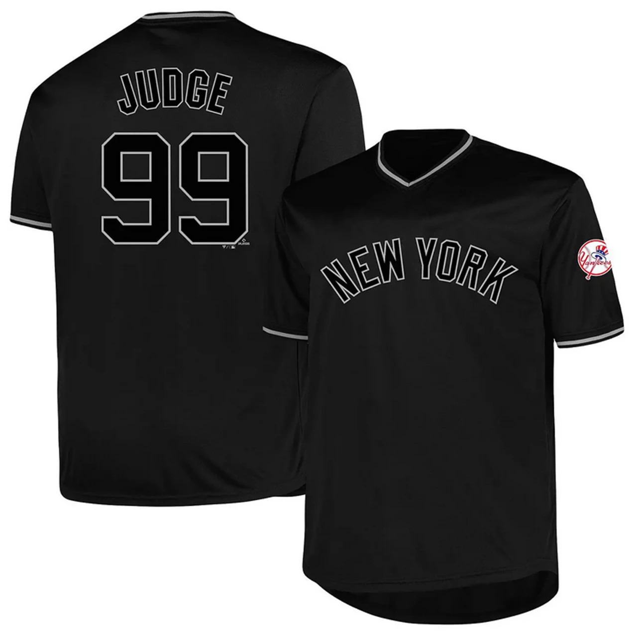 Profile Fanatics New York Yankees Aaron Judge Jersey Tee XLT, 2X, 2XT, 3X, 3XT, 4X, 4XT, 5X, 6X 5 Profile Fanatics New York Yankees Aaron Judge Jersey Tee XLT, 2X, 2XT, 3X, 3XT, 4X, 4XT, 5X, 6X - Image 3