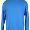 King Size Sky Blue Ultra Light Weight Comfort Crew Neck Sweatshirt 2X, 3X, 4X, 5X -Big&Tall Outlet ksskybluelsshirt 33781.1732125188