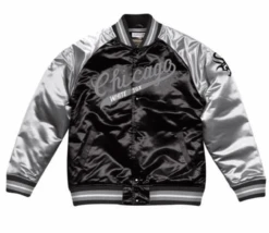 Mitchell & Ness Chicago White Sox Tough Season Satin Jacket 2XT