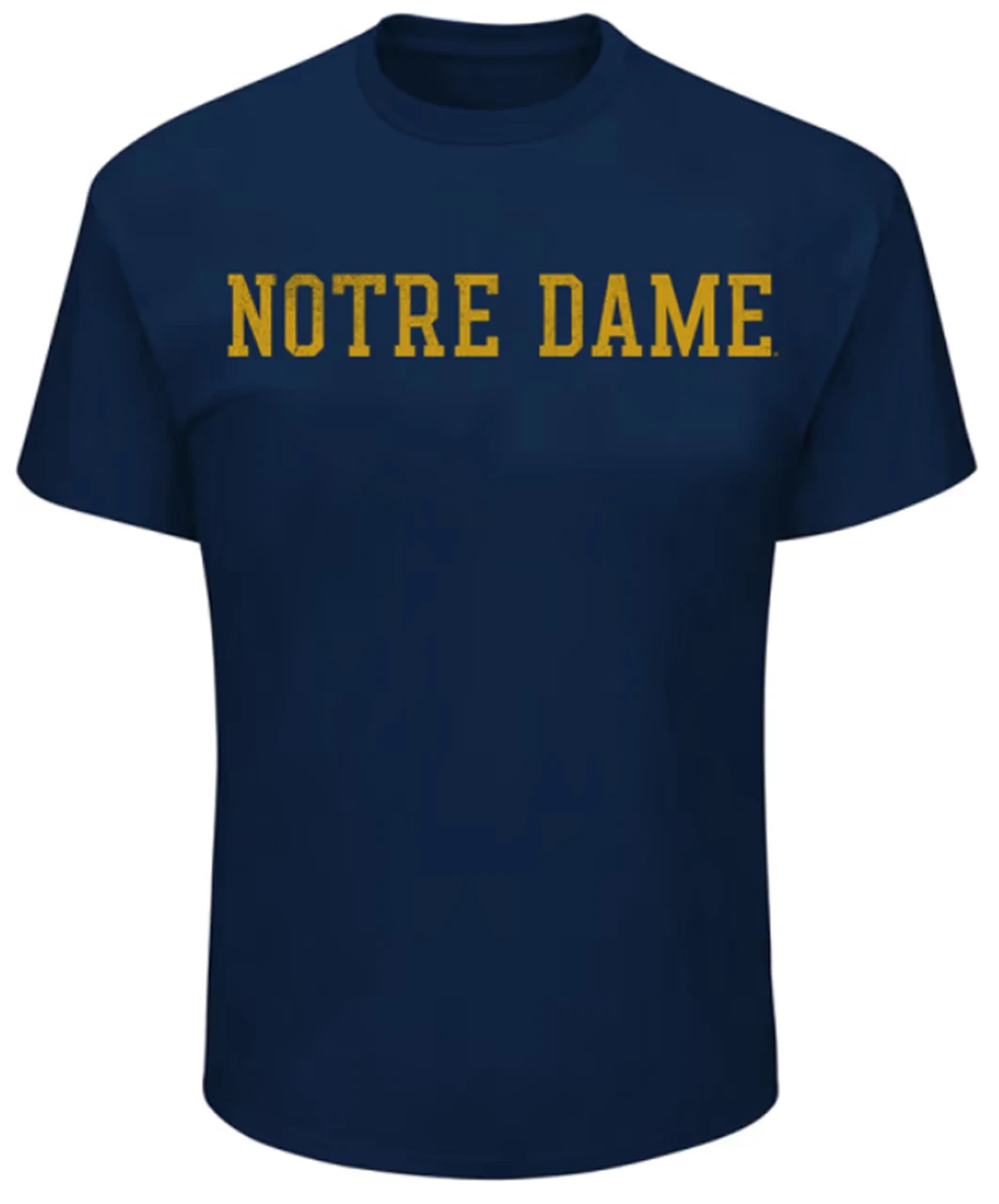 Concept Sports Notre Dame Navy Pigment Tee With Gold Logo 3X, 3XT, 4XT, 5X, 6X 3 Concept Sports Notre Dame Navy Pigment Tee With Gold Logo 3X, 3XT, 4XT, 5X, 6X