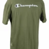 Champion Heritage Script Logo Olive Green Short Sleeve Tee Shirt, 3X -Big&Tall Outlet olivescriptlogoss 14214.1707326454