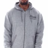 Parish Nation Full Zip Marled Hoodie 3 Colors 3X, 4X -Big&Tall Outlet parishhoodgrayfront 24757.1611001782