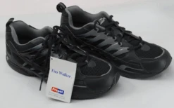 Propet Exo Walking Shoes, Black & Gray Size 12 Medium