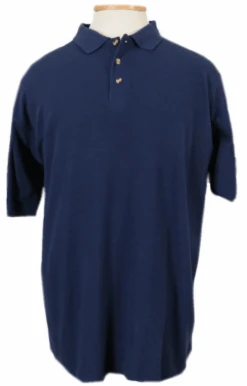 Reebok Short Sleeve Navy Polo 3X