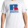 Russell Athletic Classic Logo Tee Shirt 3 Colors LT, 2X, 2XT, 6X -Big&Tall Outlet russellwhite 10414.1689962439