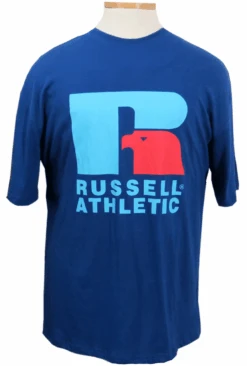 Russell Athletic Classic Logo Tee Shirt 3 Colors LT, 2X, 2XT, 6X -Big&Tall Outlet russlogoteeroyal 05152.1689962465