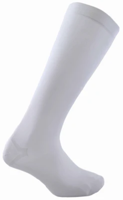 Sugar Free Socks Dress Compression Sox White Shoe Size 13-16