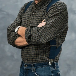 Suspender Factory Shoulder Holster Suspender 3 Colors -Big&Tall Outlet sideclipsuspenderguy 75964.1634309588