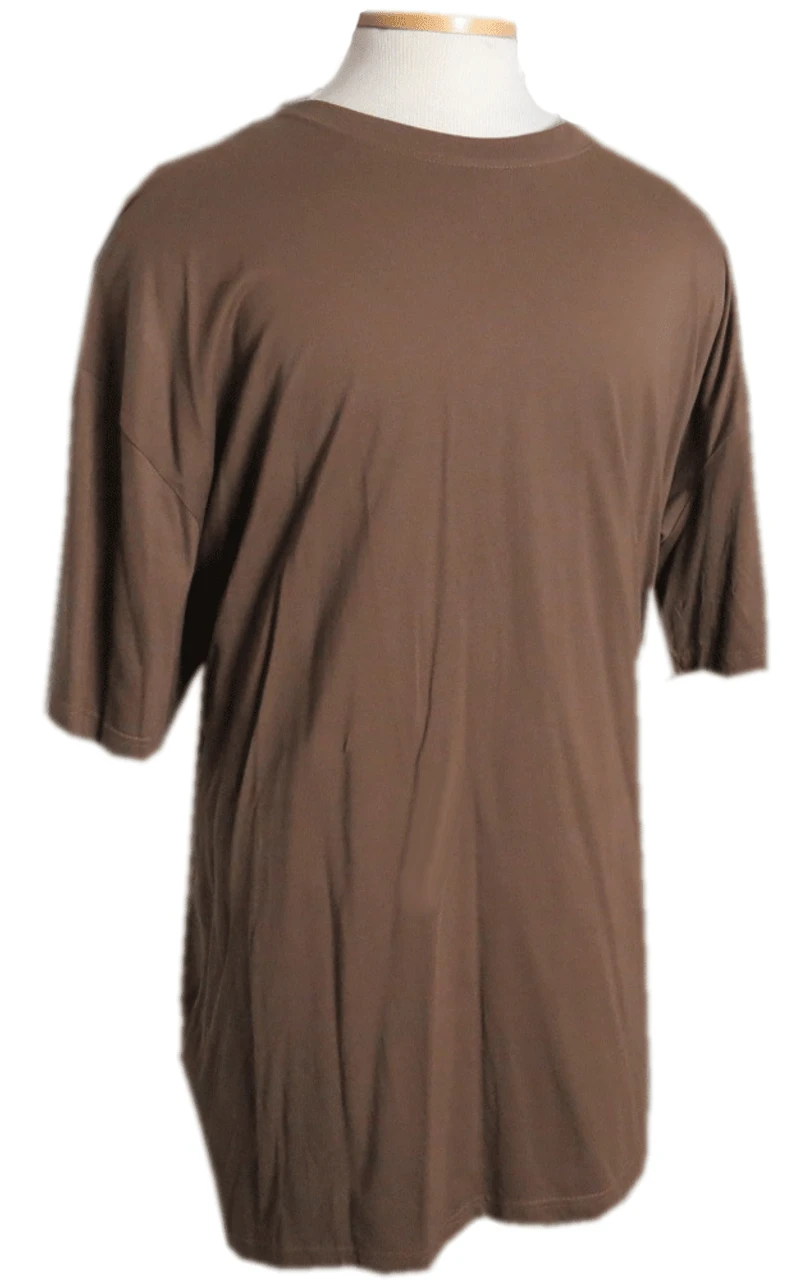No Pocket Brown Tee Shirt 7X, 8X 3 No Pocket Brown Tee Shirt 7X, 8X