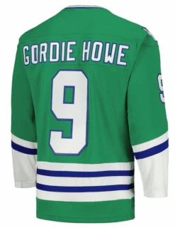 Mitchell & Ness Hartford Whalers Gordie Howe 1979/80 Player Jersey, 2XT, 3XT, 4X, 4XT, 5X, 5XT -Big&Tall Outlet whalersjrsy3 86790.1731514344