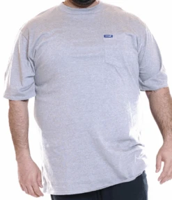 Wrangler Heather Gray Pocket Tee Shirt 3X