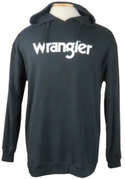 Wrangler Waffle Weave Long Sleeve Lightweight Hoodie 3 Colors 2X, 4X, 4XT, 5XT -Big&Tall Outlet wrngthermhoodblk 05892.1738872103